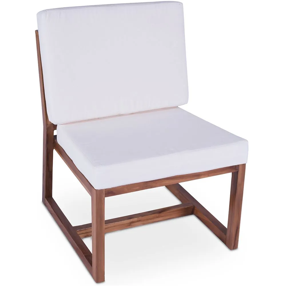 Drewniany fotel do salonu - Boho Bali Design Chair - Glan image 8