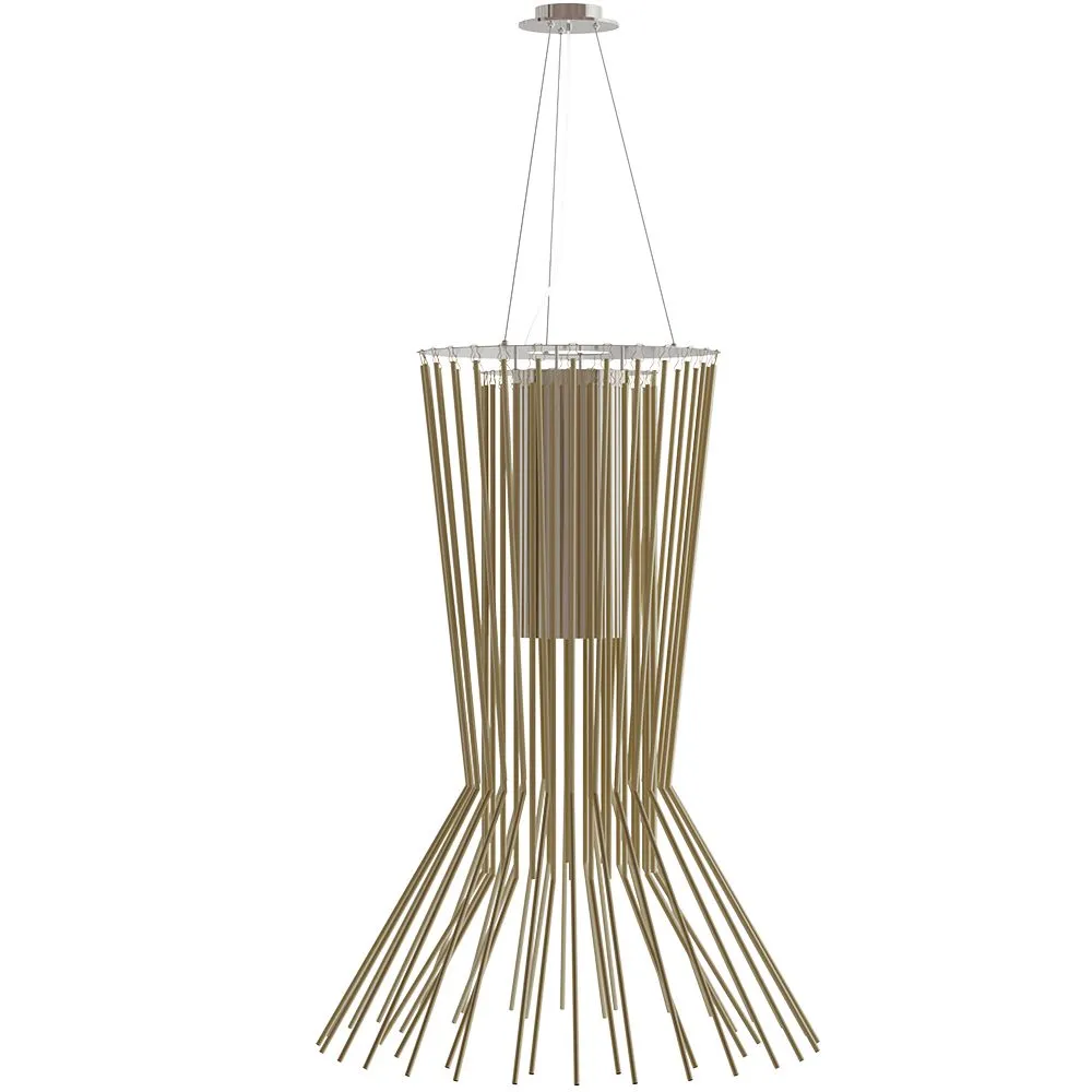 Złota lampa sufitowa - Lampa wisząca z designem - Madison image 8