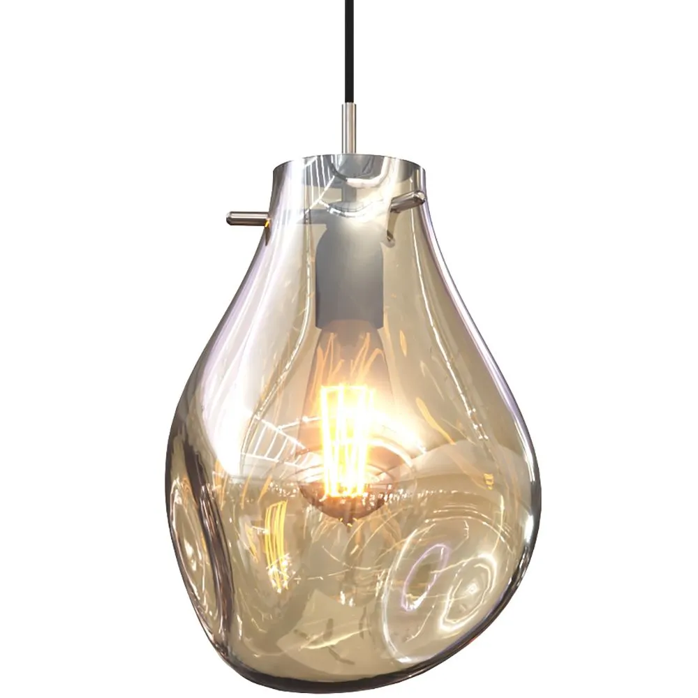 Lampa sufitowa ze szkła - Kinkiet - Projekt lampy - Vera image 8