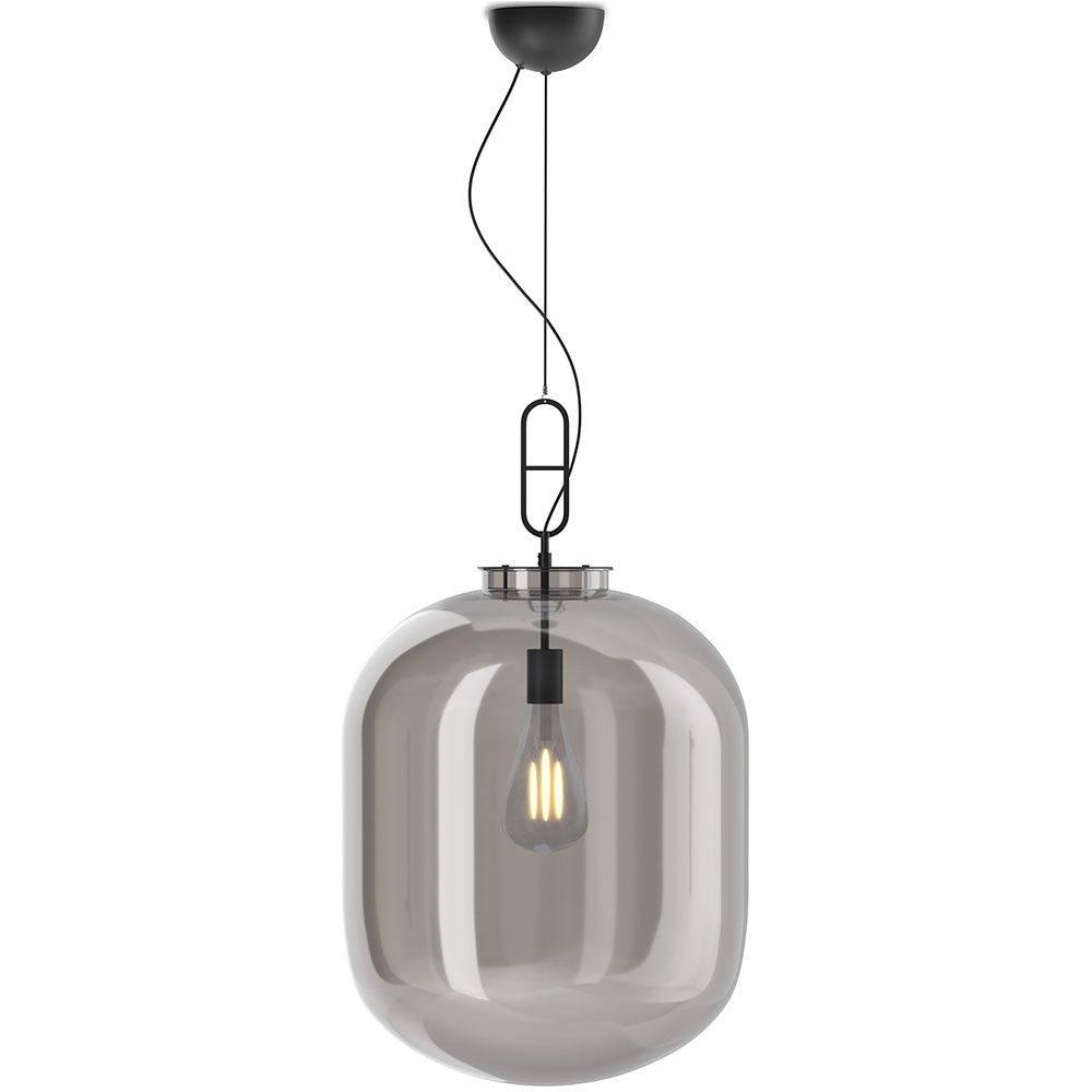 Lampa sufitowa z kryształem - Lampa wisząca w stylu nowoczesnym - Średnia - Grau image 8