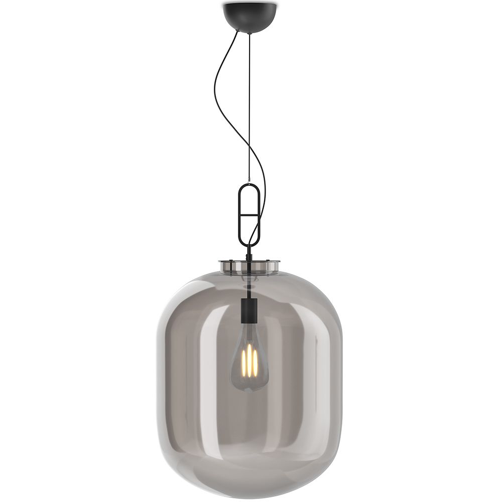 Lampa sufitowa z kryształem - Lampa wisząca - Duża - Grau image 8