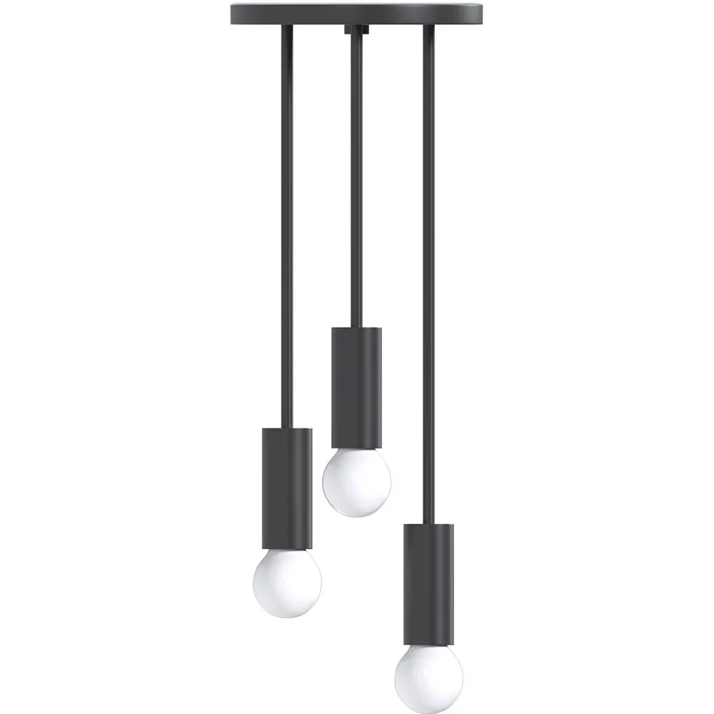 Lampa sufitowa w stylu nowoczesnym - Lampa wisząca - 3 ramiona - Troy image 8