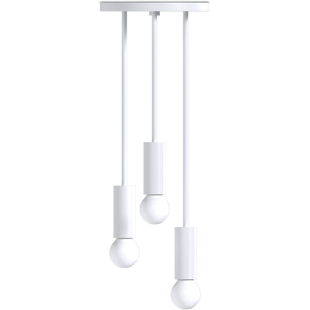 Lampa sufitowa w stylu nowoczesnym - Lampa wisząca - 3 ramiona - Troy image 8