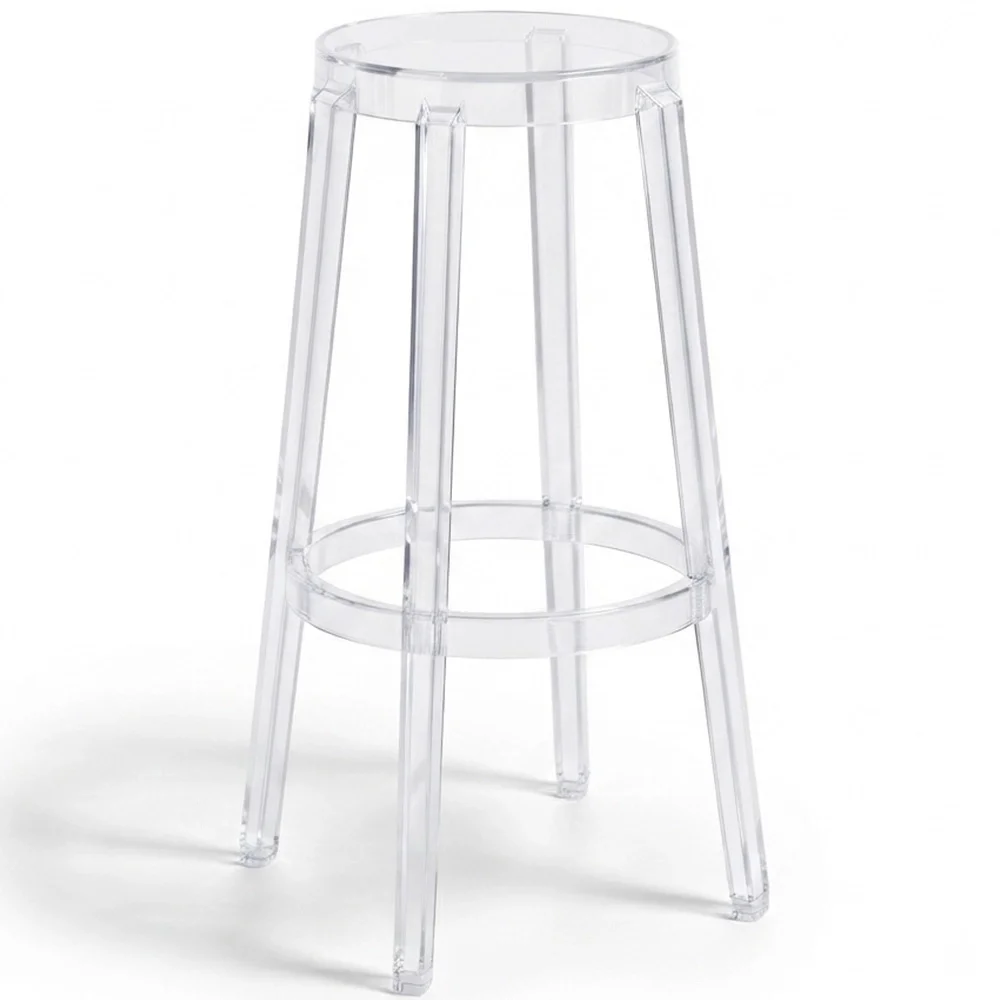 Przezroczysty Design Taboret - 75cm - Arthur image 8