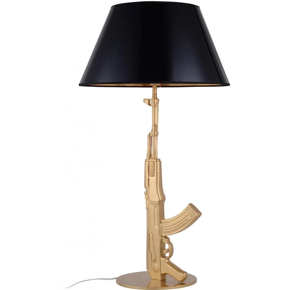Lampa stołowa - Pistoletowa lampa designerska - duża - Beretta image 8