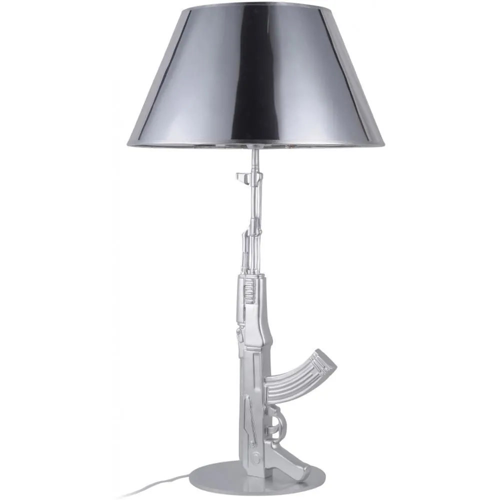 Lampa stołowa - Pistoletowa lampa designerska - duża - Beretta image 8