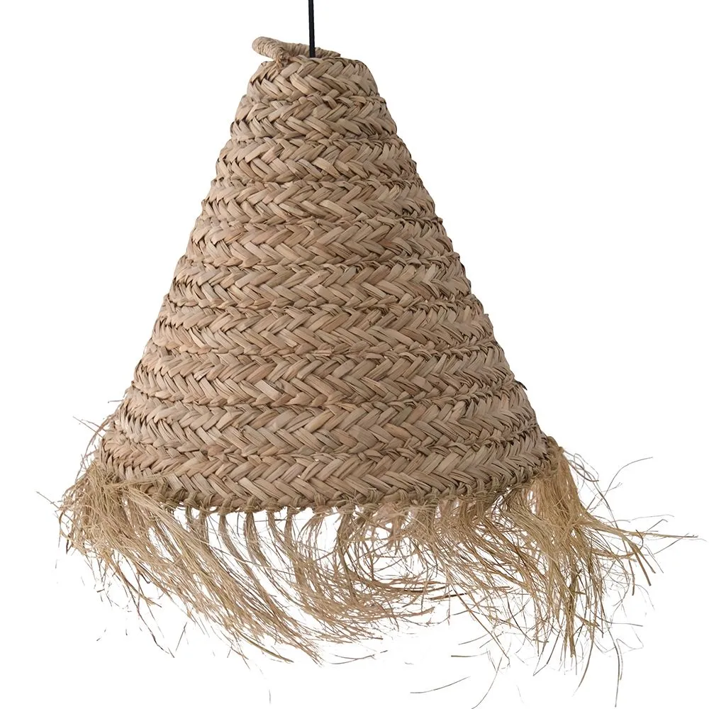 Lampa sufitowa z trawy morskiej - Lampa wisząca w stylu boho Bali - Pitse image 8