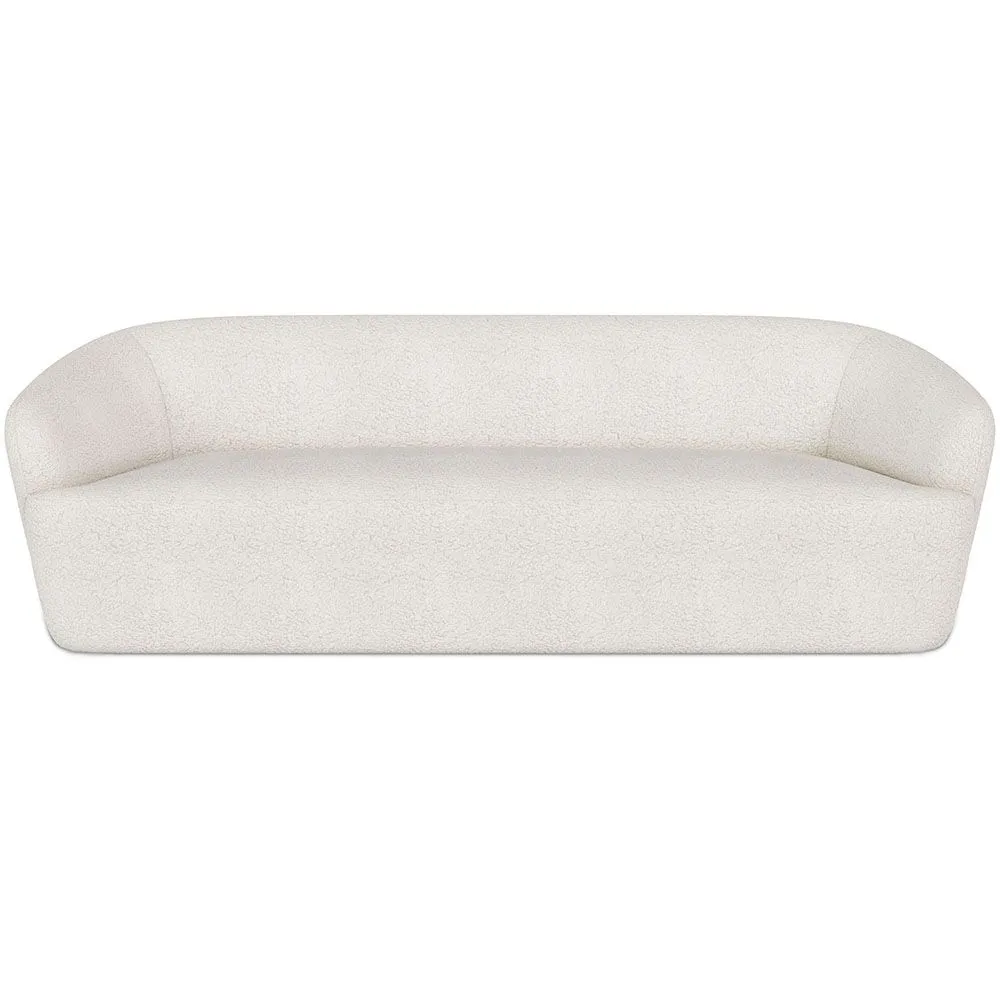 Krzywa Sofa - 3 Osobowa - Tkanina Boucle - Bold image 8