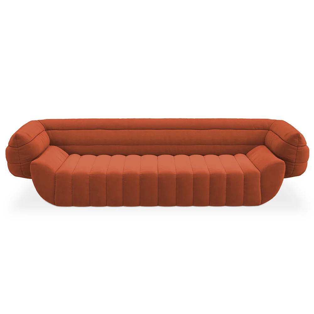 Sofa Obita Welurem - 3/4 miejsca - Caden image 8