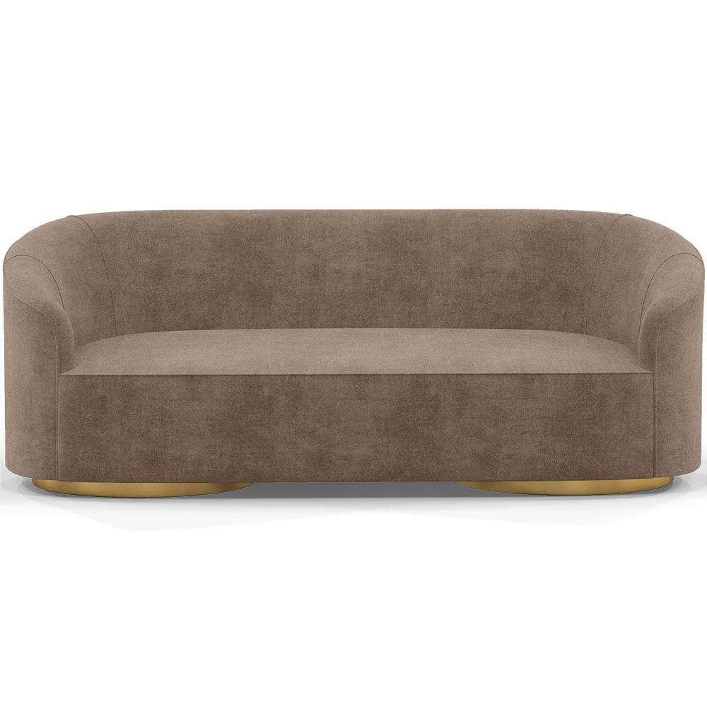 Sofa 3/4 miejscowa - Tapicerka z weluru - Herina image 8