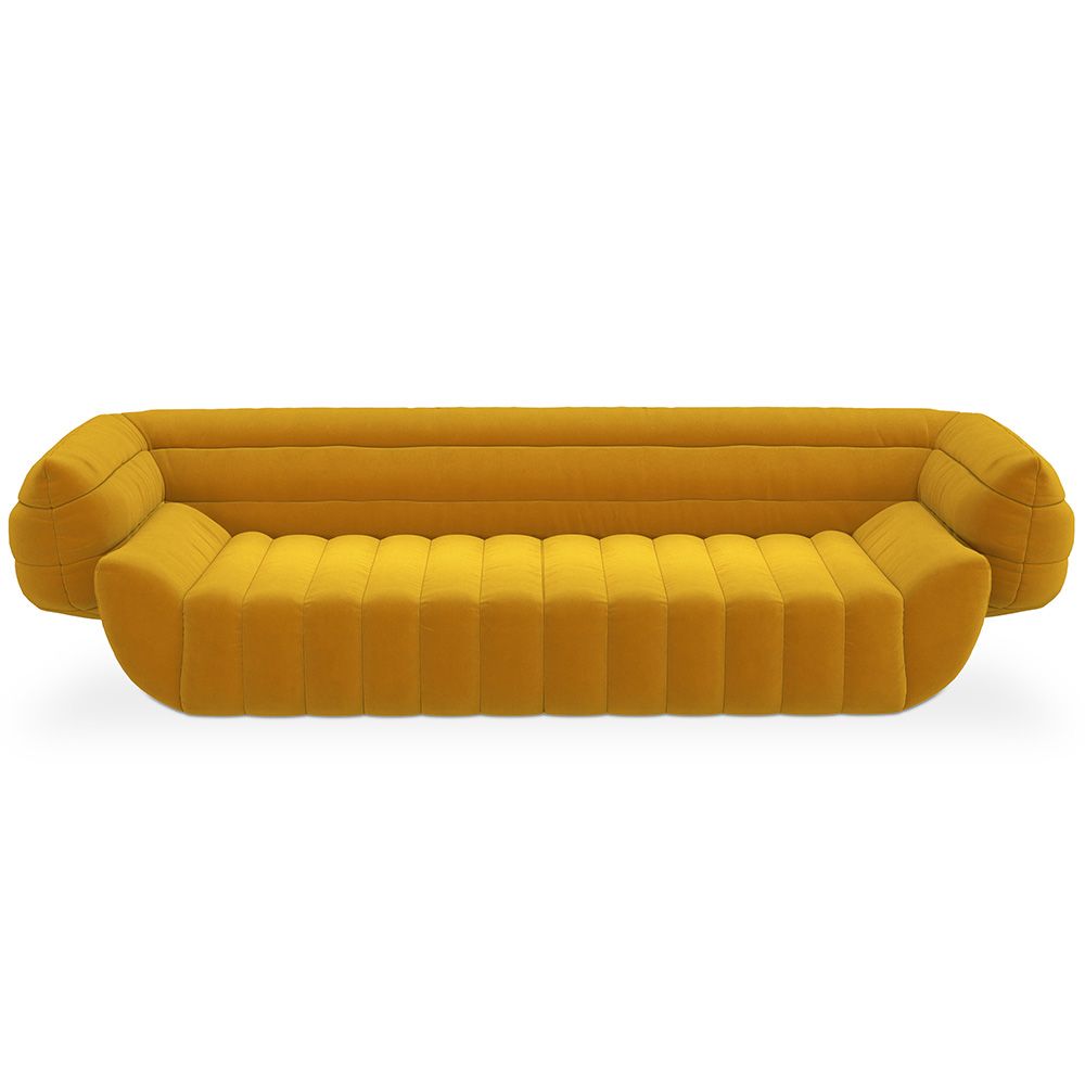 Sofa Obita Welurem - 3/4 miejsca - Caden image 8