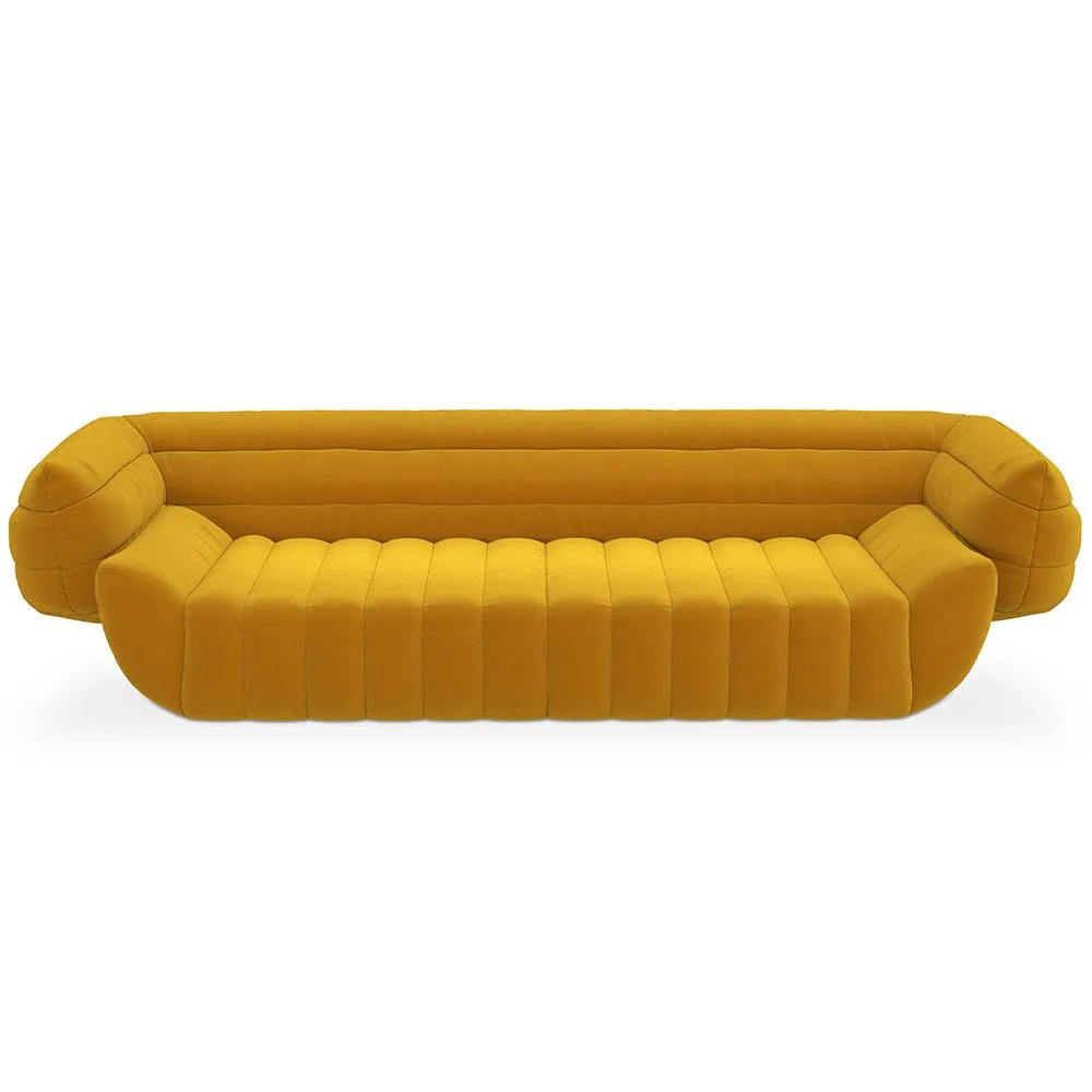 Sofa Obita Welurem - 3/4 miejsca - Caden image 8