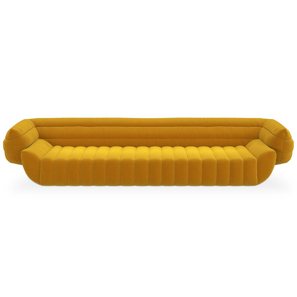 Sofa Obita Welurem - 4/5 miejsc - Caden image 8
