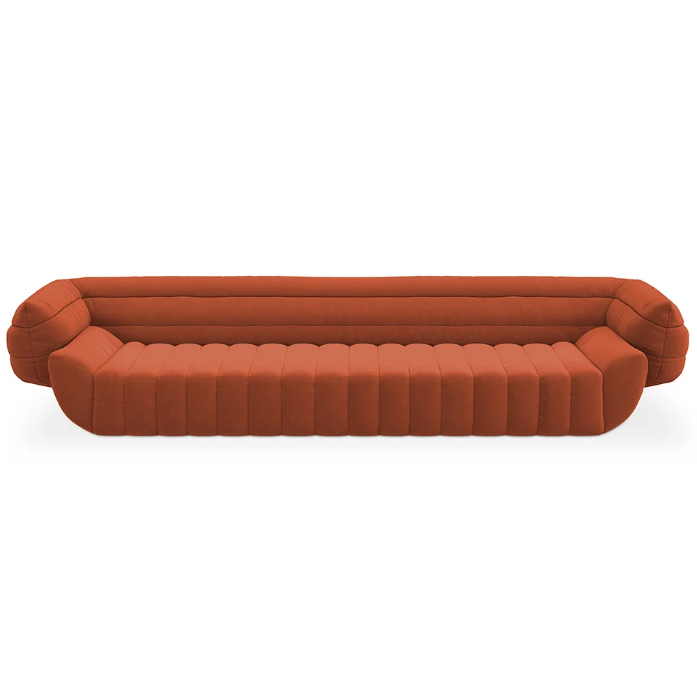 Sofa Obita Welurem - 4/5 miejsc - Caden image 8