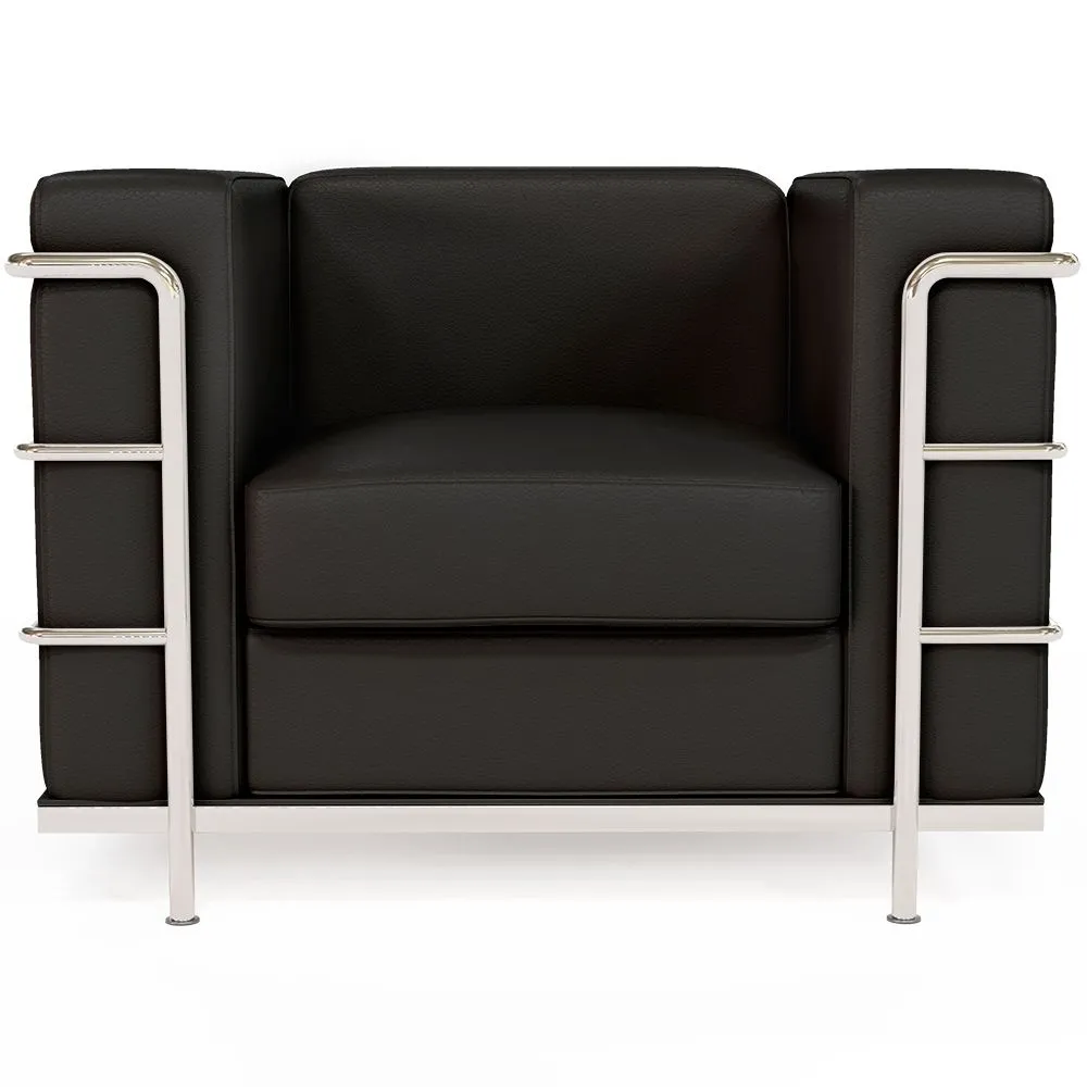 Fotel w stylu designerskim - Obity ekoskórą - Lecur image 8