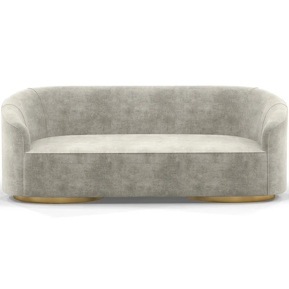 Sofa 3/4 miejscowa - Tapicerka z weluru - Herina image 8