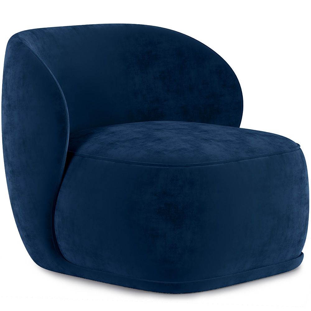 Fotel obity aksamitem - Mykel image 8