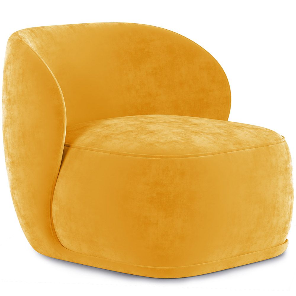 Fotel obity aksamitem - Mykel image 8
