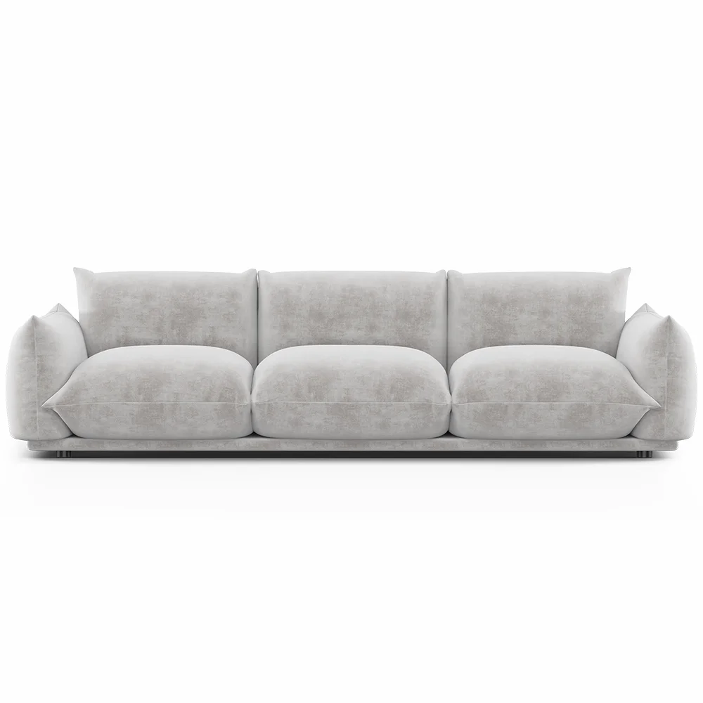 Sofa 3-osobowa - Tapicerowana welurem - Wers image 8