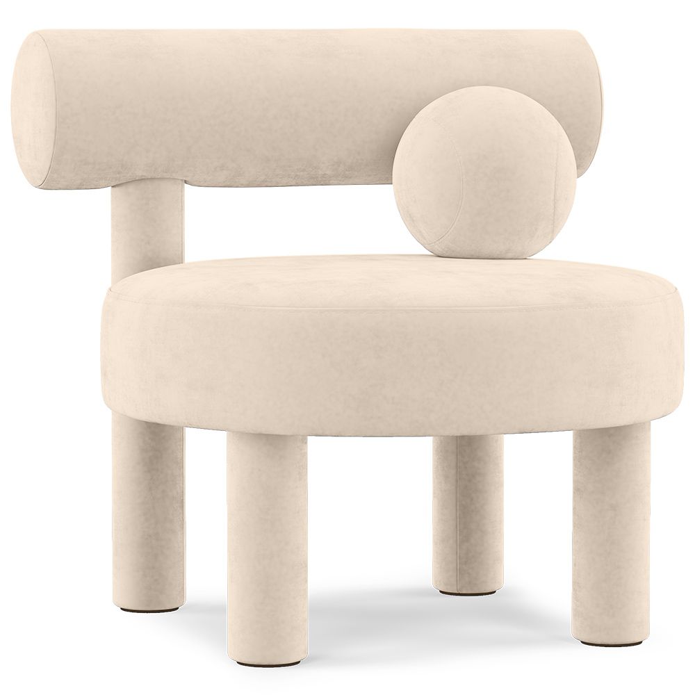 Fotel - Obity aksamitem - Klena image 8