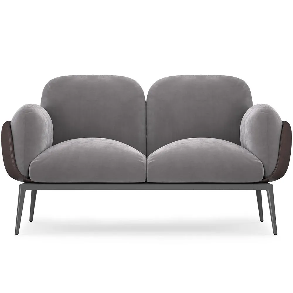 Sofa 2-osobowa - Obita aksamitem - Vandan image 8