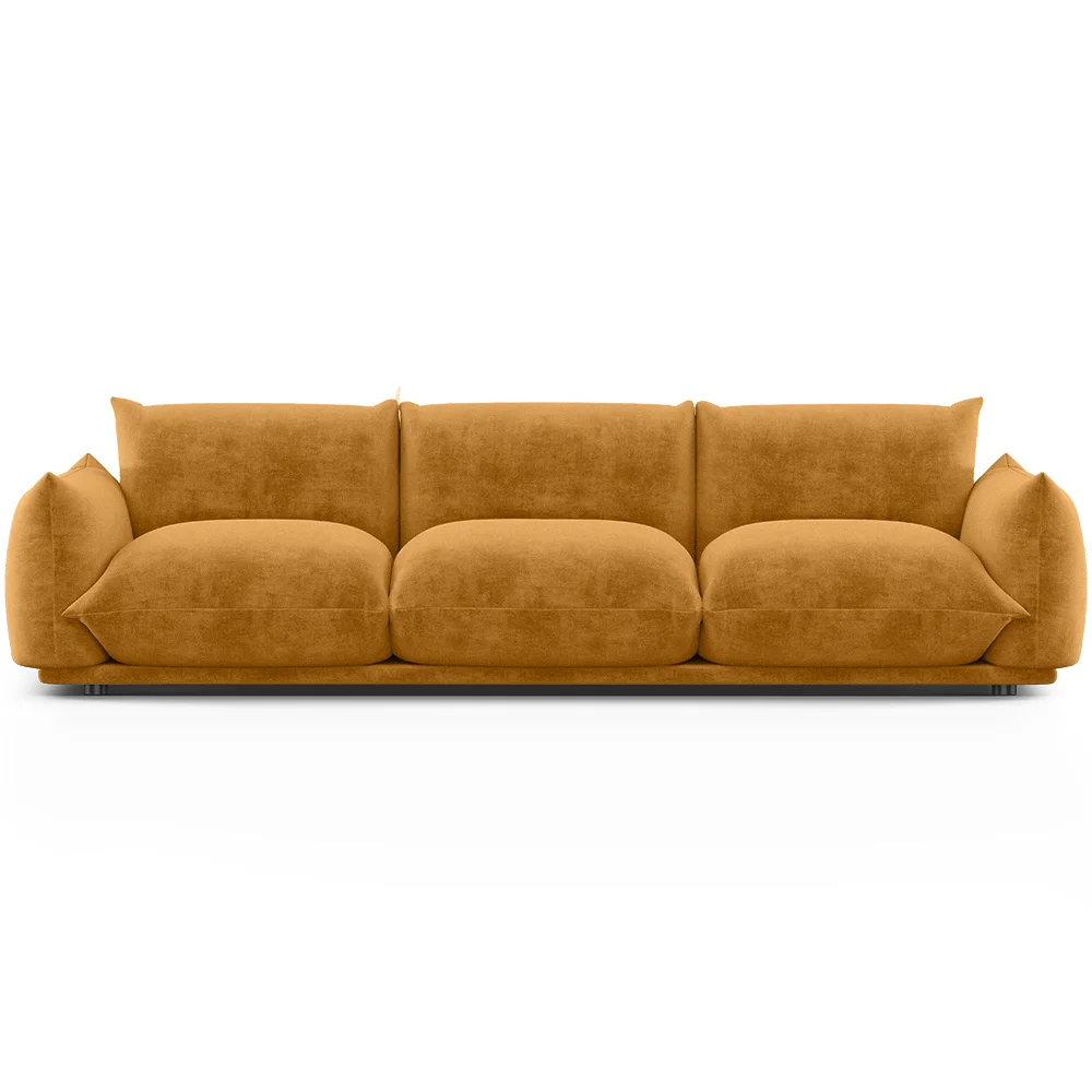 Sofa 3-osobowa - Tapicerowana welurem - Wers image 8