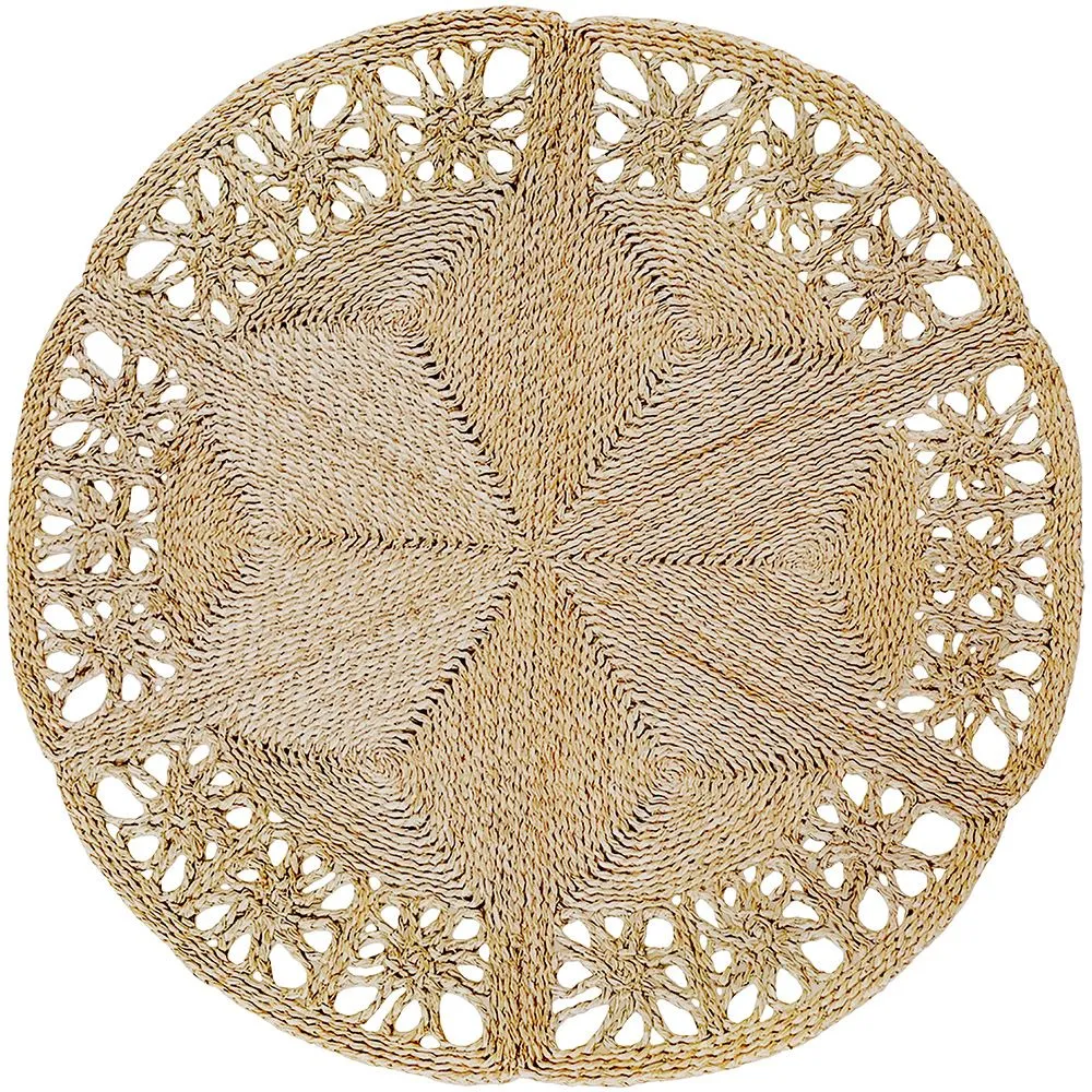 Okrągły dywan z juty - Boho Bali - 150 CM - Bilú image 8