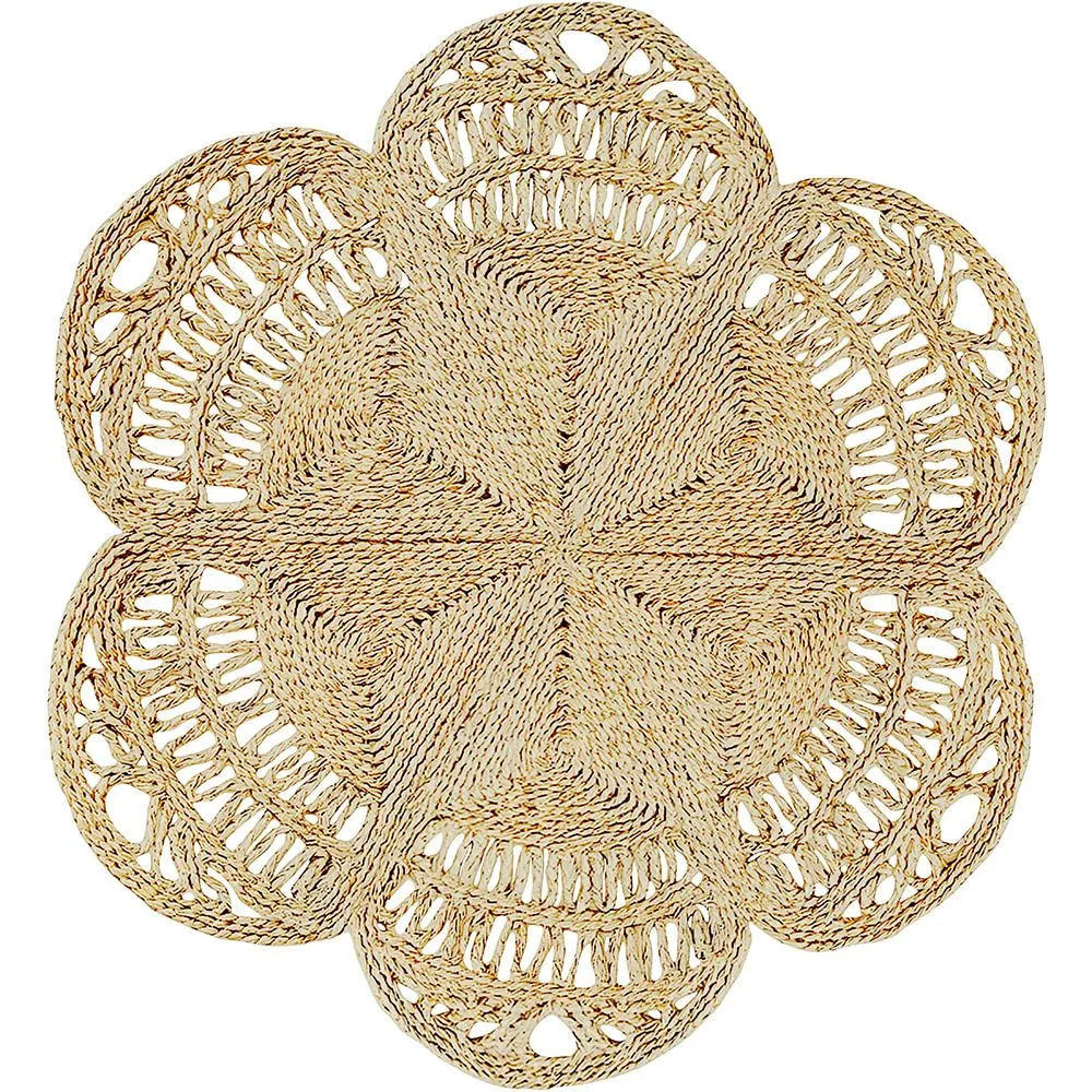 Okrągły dywan z juty - Boho Bali - 100 CM - Niluh image 8