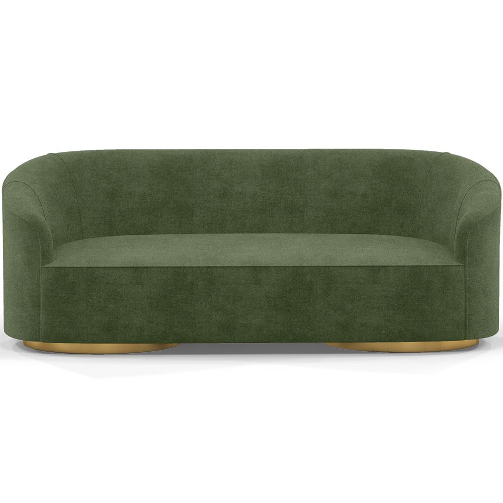 Sofa 3/4 miejscowa - Tapicerka z weluru - Herina image 8