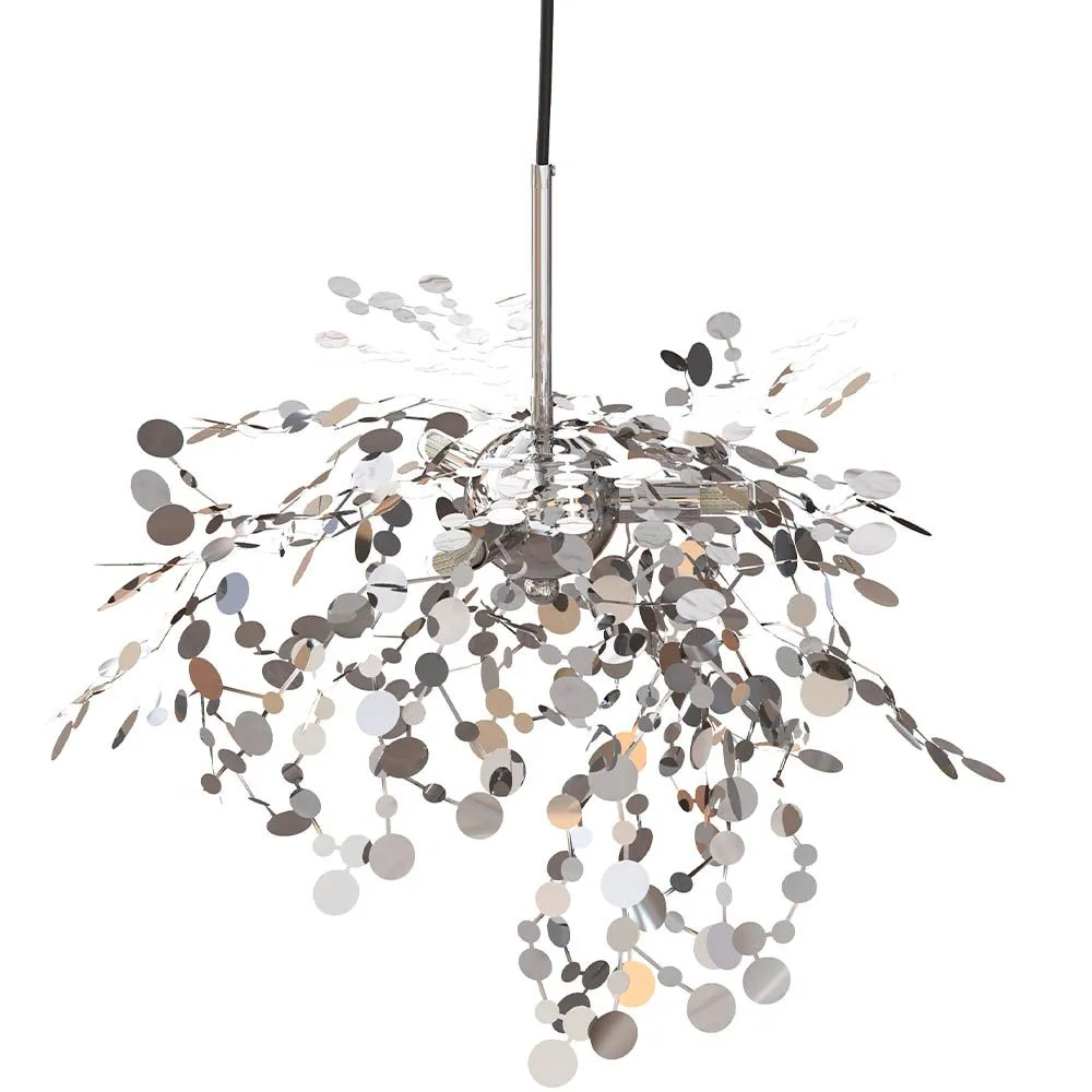 Lampa Wisząca ze Stali - Flora image 8