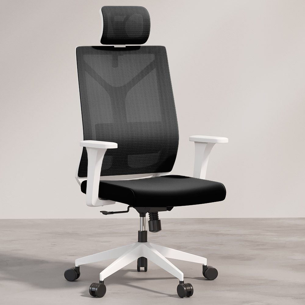 Ergonomiczne krzesło biurowe z kołami i podłokietnikami - Ergal image 8