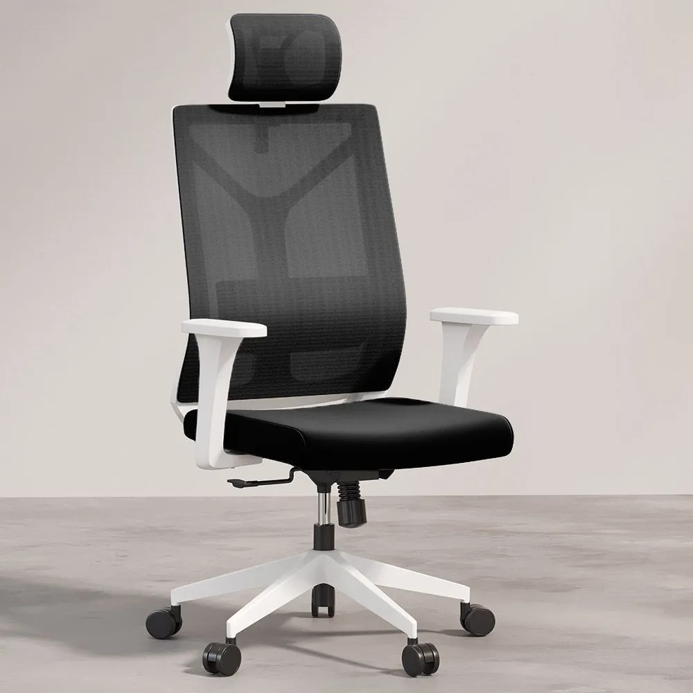 Ergonomiczne krzesło biurowe z kołami i podłokietnikami - Ergal image 8