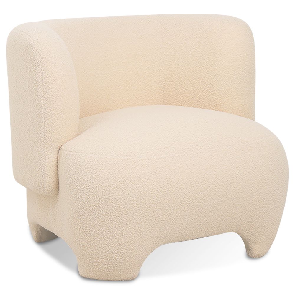 Tapicerowany Fotel - Fotel z Materiału Bouclé - Magnolia image 8