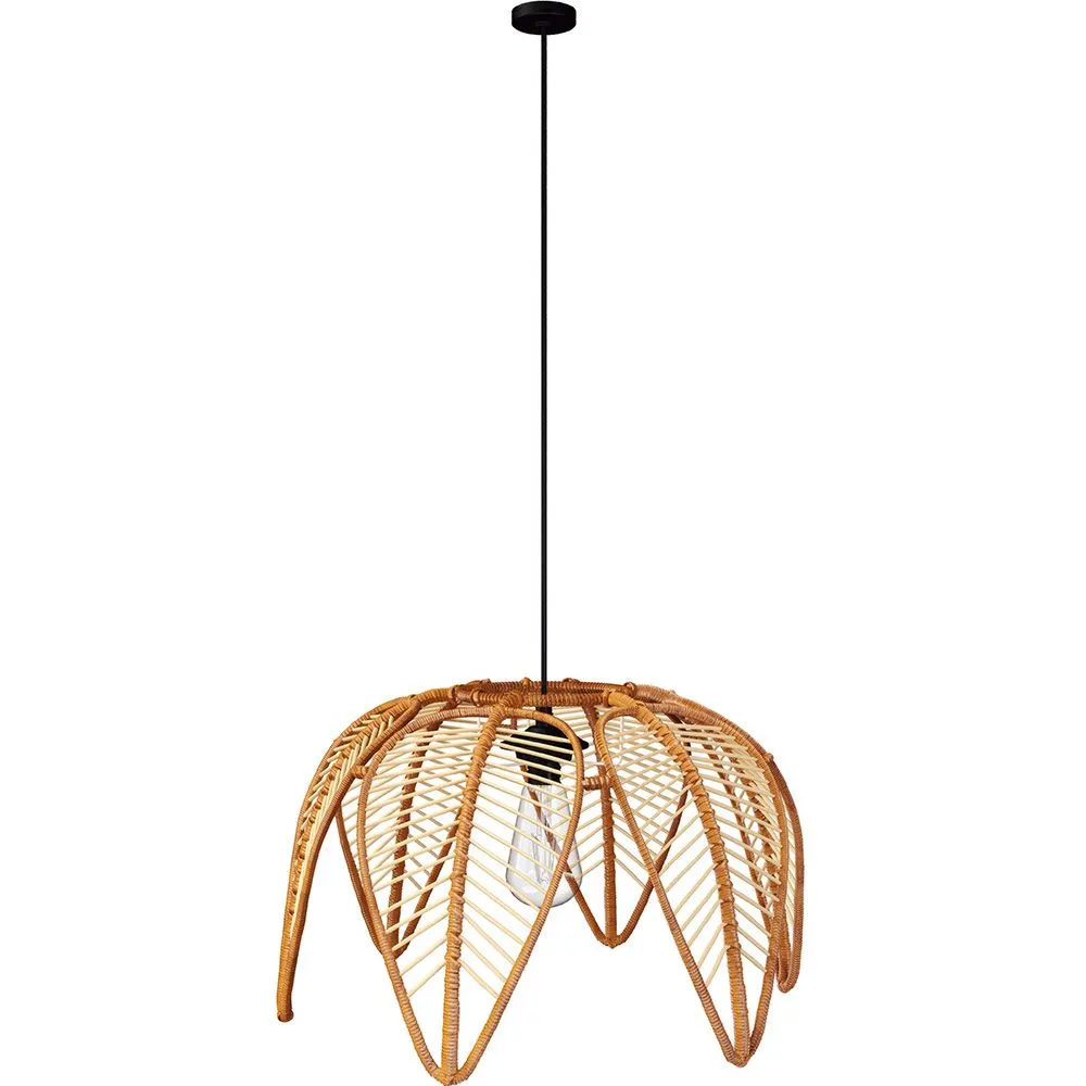 Lampa Sufitowa z Ratana - Styl Boho Bali - Cardenia image 8