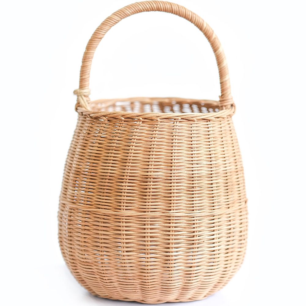 Kosz rattanowy z uchwytem - 33x22CM - Vernu image 8