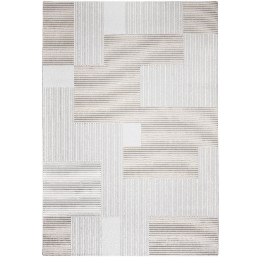 Duży Dywan z Nowoczesnym i Współczesnym Wzorem - Beżowy (290x200 cm) - Debra image 8