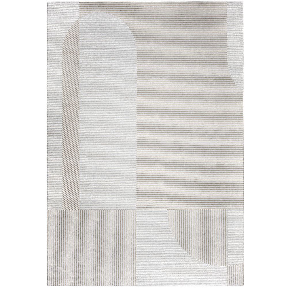 Duży Dywan z Nowoczesnym i Współczesnym Wzorem - Beżowy (290x200 cm) - Spere image 8