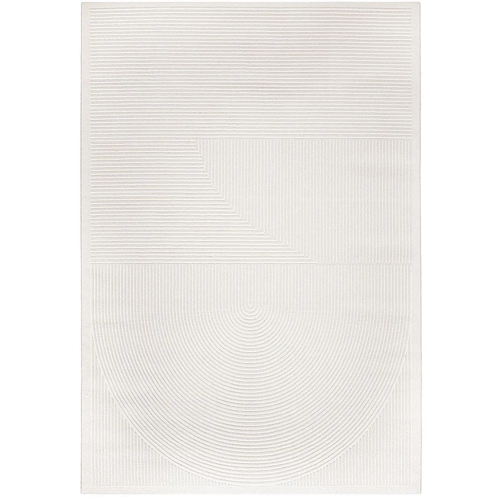Duży Dywan z Nowoczesnym i Współczesnym Wzorem - Beżowy (290x200 cm) - Dubisa image 8