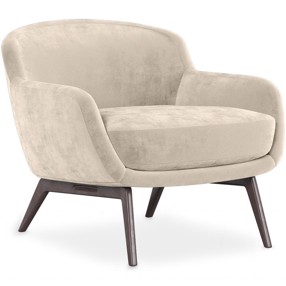 Fotel obity aksamitem - Jenna image 8