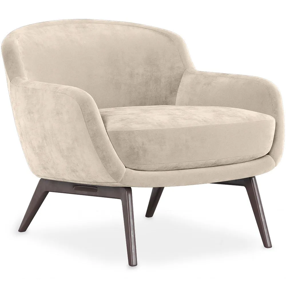 Fotel obity aksamitem - Jenna image 8