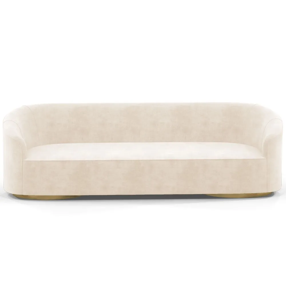 Sofa z obiciem welurowym 4/5-miejscowa - Herina image 8