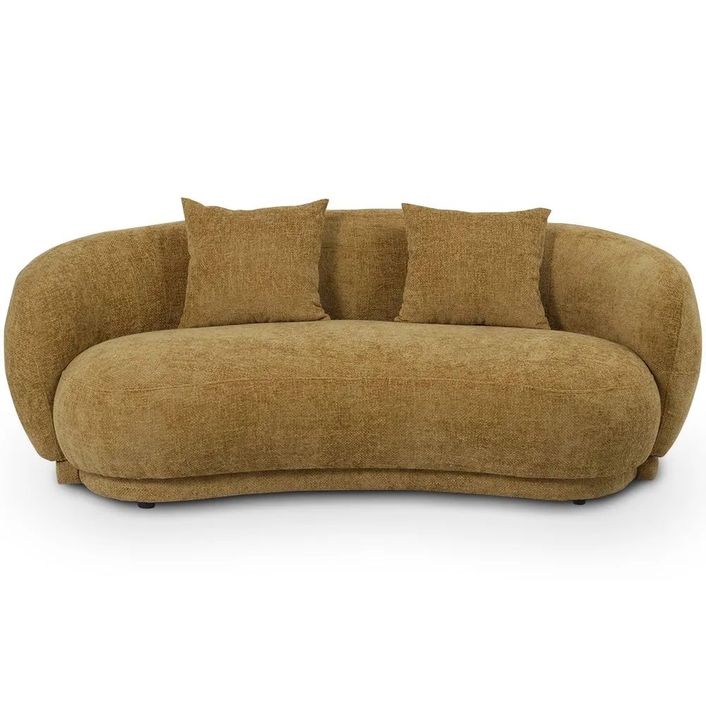 Zakrzywiona Współczesny Styl Projekt Sofa Tapicerowana w Chenille - 3-osobowa - Zakrzywiona image 8