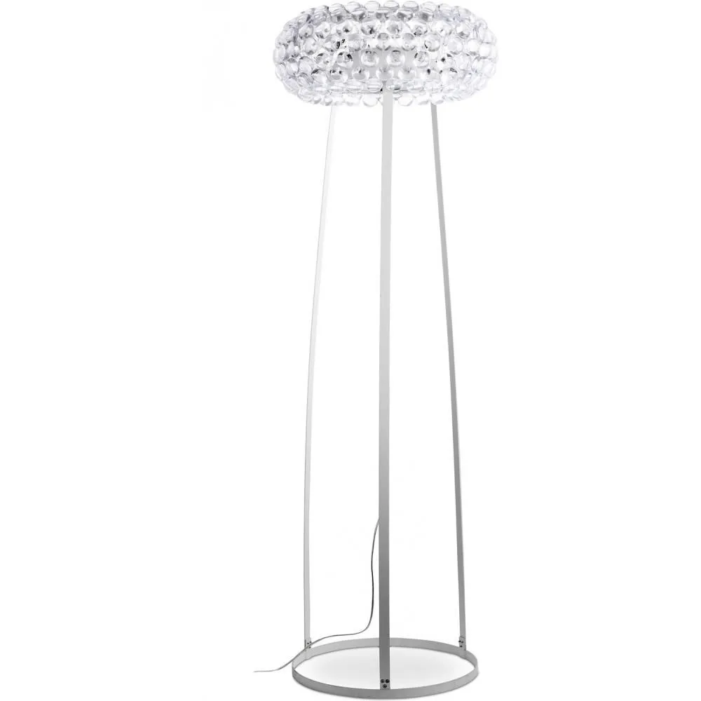 Lampa podłogowa - Salon Lampa Kryształowe Przyciski - Duży - Savoni image 8