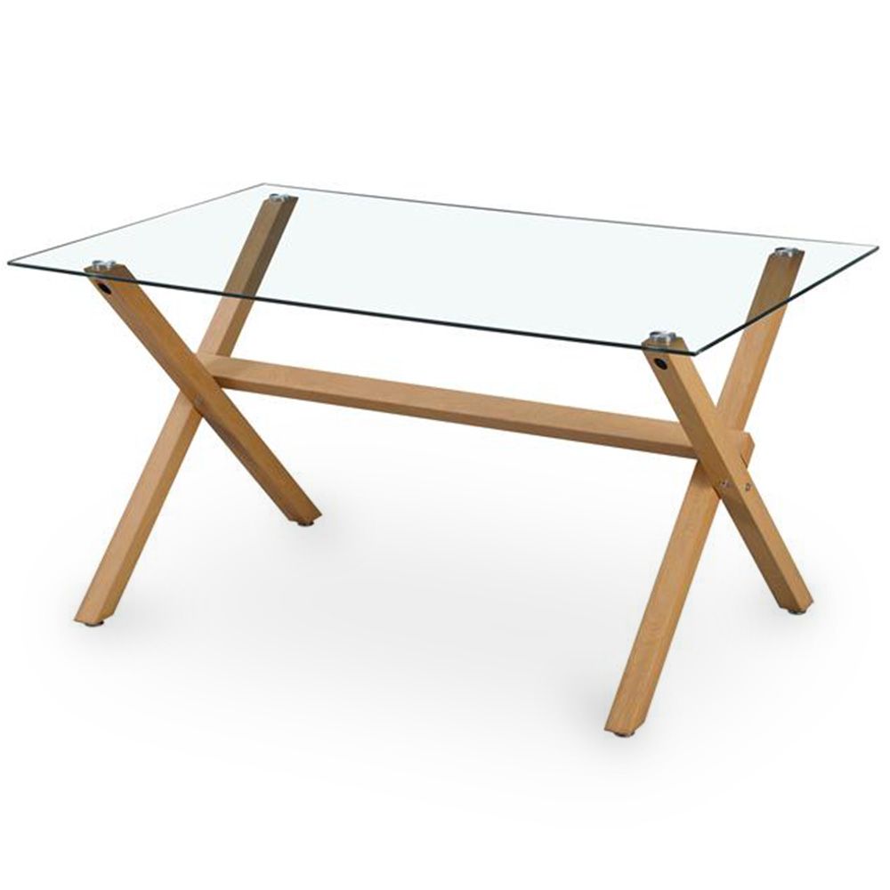 Prostokątny Stół do Jadalni - Skandynawski Design - 6 Osób - Tesfa image 8