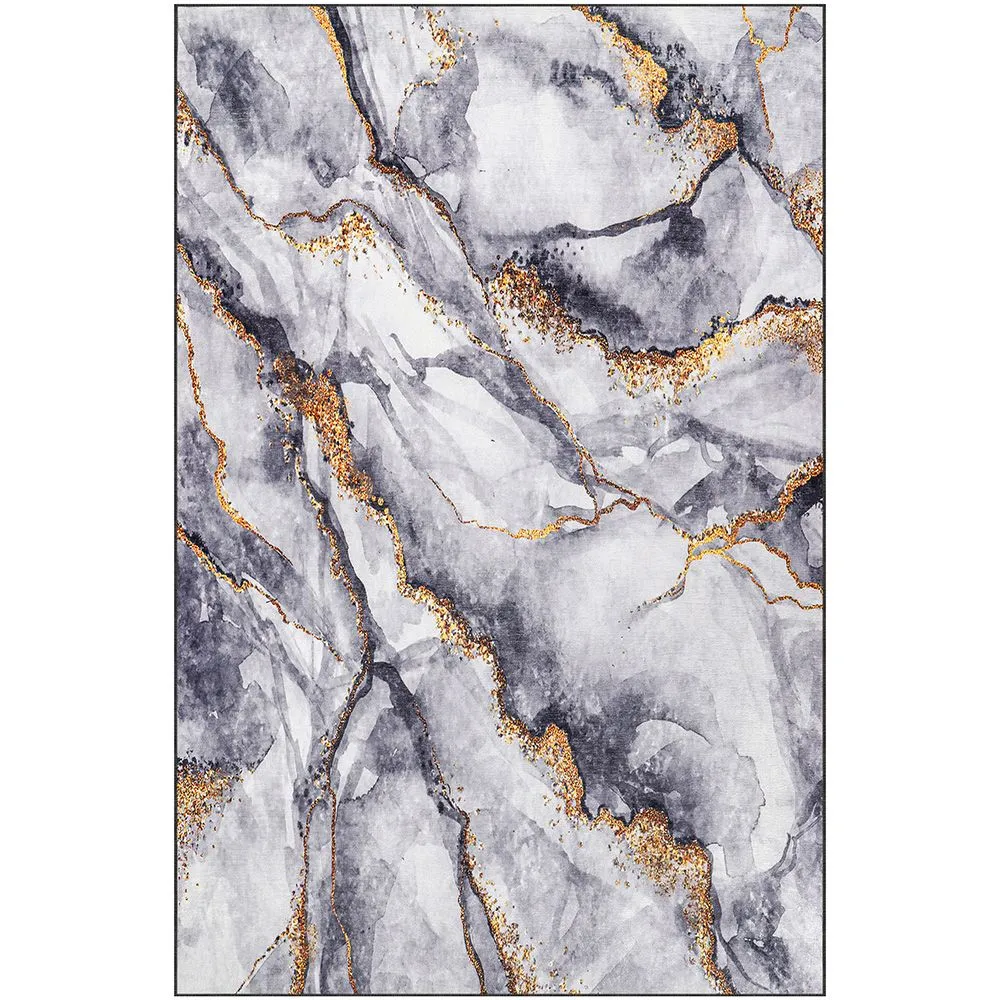 Duży Dywan o Nowoczesnym Designie z Efektem Marmuru – (290x200 cm) – Arezzo image 8