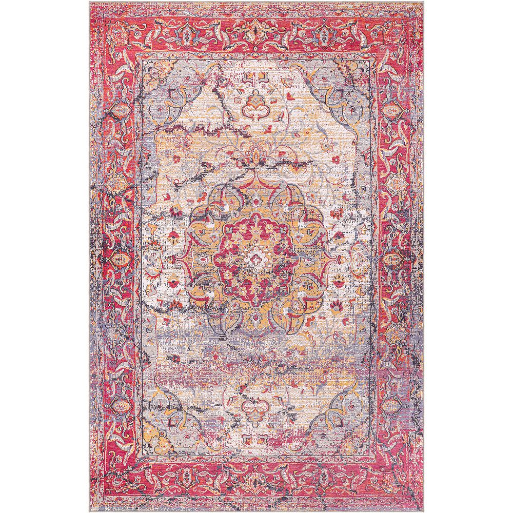 Vintage Dywan Orientalny - (290x200 cm) - Celandine image 8