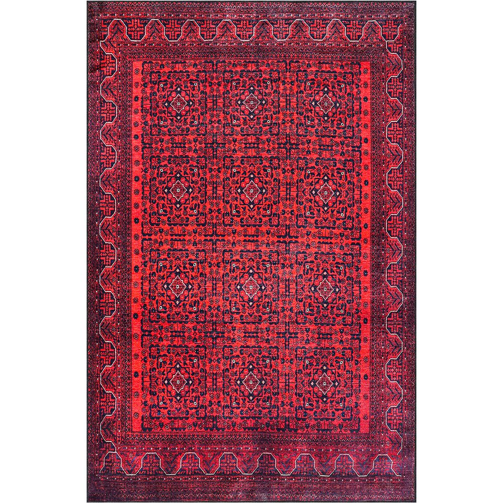 Vintage Dywan Orientalny - (290x200 cm) - Cinnabar image 8