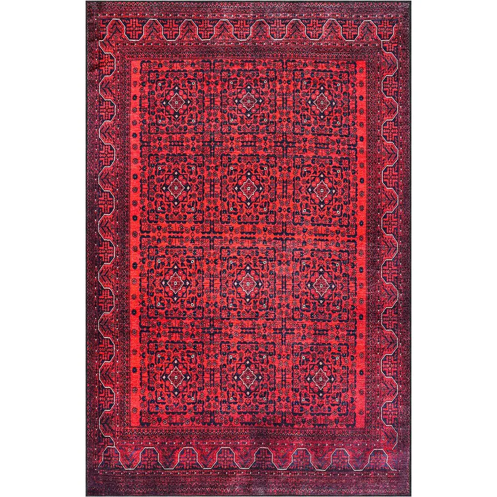 Vintage Dywan Orientalny - (290x200 cm) - Cinnabar image 8