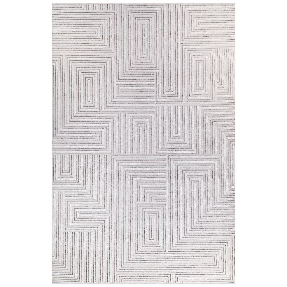 Duży Dywan z Nowoczesnym i Współczesnym Wzorem - Beżowy (290x200 cm) - Marcellum image 8