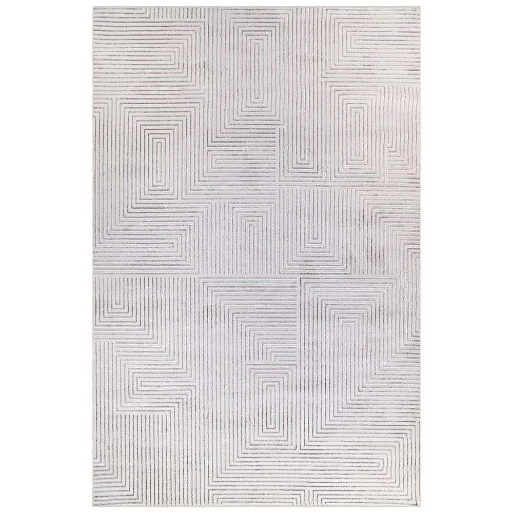 Duży Dywan z Nowoczesnym i Współczesnym Wzorem - Beżowy (290x200 cm) - Marcellum image 8